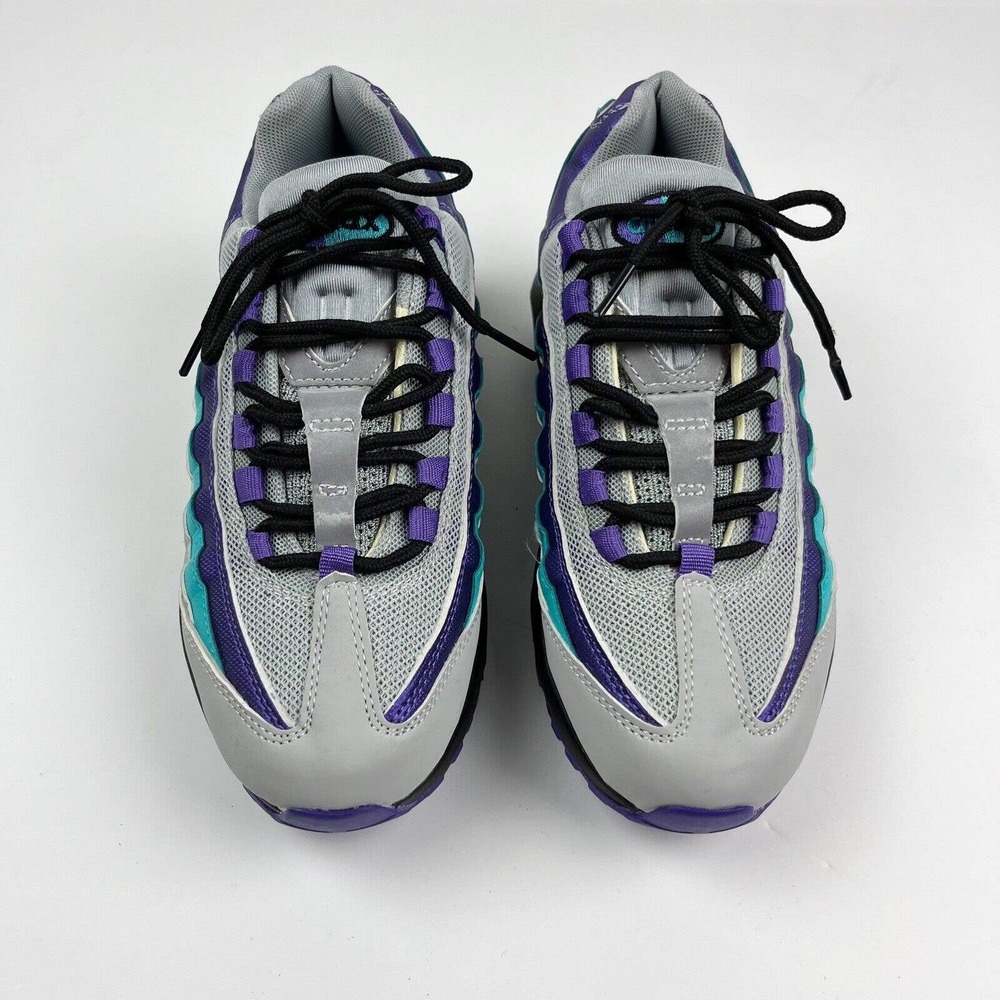 Nike Air Max 95 OG AT2865-001 Aqua Wolf Grey Running Shoes - Picture 3 of 14